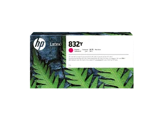 HP 832Y 1-liter Magenta Latex Ink Cartridge (4UV07A) — HP product image