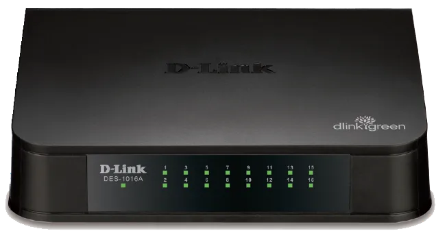 D-Link 16-port 10/100 Switch DES-1016A product image