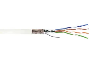 CommScope 219484-2 | Copper Cable, category 5e, 4 pair, SF/UTP, LSZH, 24 AWG solid, 500 m, white