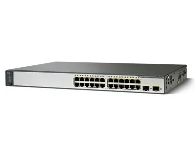 Cisco WS-C3750V2-24PS-S 24-Port Layer 3 Switch