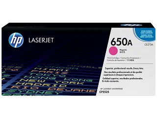 HP 650A Magenta Original LaserJet Toner Cartridge (CE273A) — HP product image