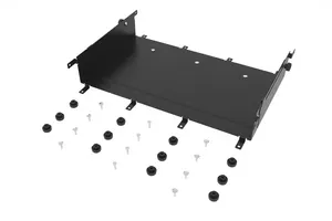 CommScope FGSB-MVAR-H | FiberGuide Expandable Straight Section, 4x24in, Black