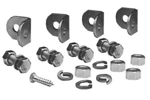 CommScope FGS-HASB-1/2-36 | FiberGuide Adjustable Angle Support Bracket Kit, 1/2in, 11x36in Threaded Rod