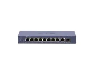 Hikvision DS-3E0510P-E(B) 8 Port Gigabit Unmanaged POE Switch