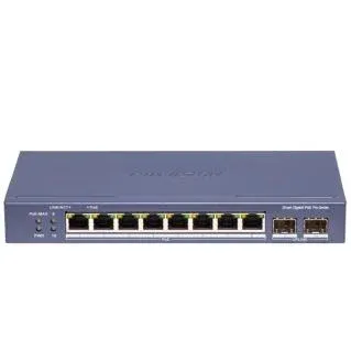 Hikvision DS-3E1510P-SI-8P2F 8 Port Gigabit Smart POE Switch