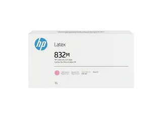 HP 832M 1-liter Magenta Latex Ink Cartridge (4UV23A) — HP product image
