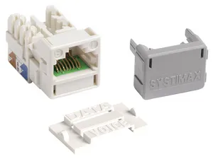 CommScope 760258929 | PowerSUM M-Series Modular Jack, RJ45, Cat5e Unshielded, White
