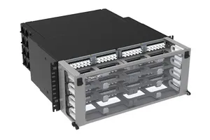 CommScope 760237320 | HD iPATCH 4U 384F-LC Distribution Module, LazrSPEED WideBand, Sliding Shelf
