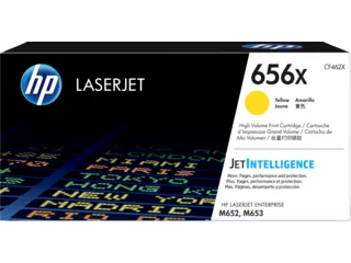 HP 656X High Yield Yellow Original LaserJet Toner Cartridge (CF462X) — HP product image