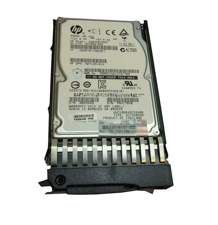 HPE 597609-002 450GB SAS Hard Drive