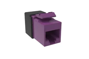 CommScope 760257191 | SL-Series Modular Jack, RJ45, Cat6A Unshielded, Violet