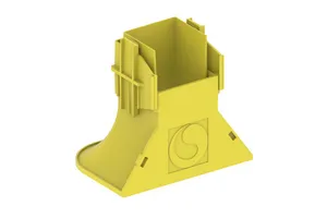 CommScope FGS-MTRM-C | FiberGuide Trumpet Flare, 2x2in, Yellow
