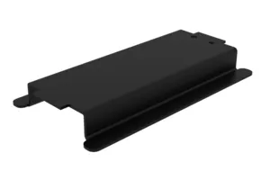 CommScope FGS-CLIP-D | FiberGuide Vertical Cover Retainer Clip, 4x4in, Black, Kit of 25
