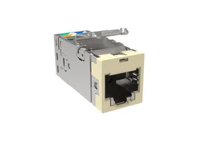 CommScope 2153448-1 | SL-Series Modular Jack, RJ45, Cat6 Shielded, Light Almond