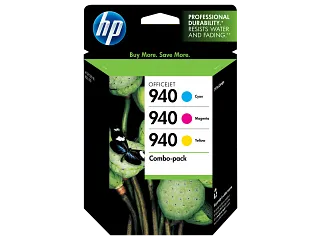 HP 940 3-pack Cyan/Magenta/Yellow Original Ink Cartridges (J3P09BL) — HP product image