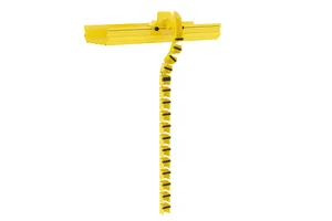 CommScope FGS-FLEXV-4F-C | FiberGuide FlexVertical Kit, 2x2in, 4ft length, Yellow