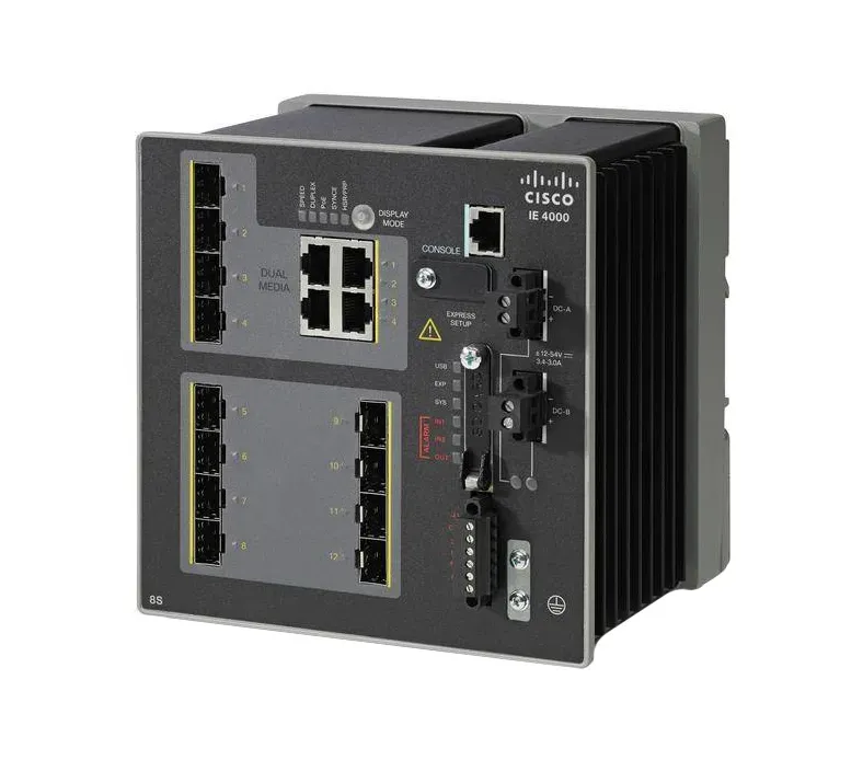 Cisco IE-4000-8S4G-E 8-Port Layer 3 Switch