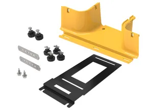 CommScope FGS-MHIS-B/H | FiberGuide 6in Cut-in T for 4x18 and 4x24in, Yellow