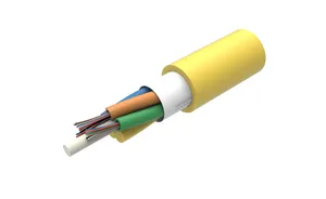 CommScope 760256140 | Fiber Indoor/outdoor Cable, Low Smoke Zero Halogen / 36 fiber Microsheath,, Gel-free, Singlemode , Meters jacket marking, Black jacket color, B2ca flame rating