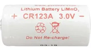 Hikvision DS-PDP-IN-CR123A Indoor Detector Battery