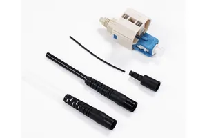 CommScope 760242347 | Qwik II Field Installable SC Connector, Singlemode-UPC, Blue, for 0.25/0.9/2.0/3.0 mm, single pack