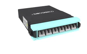 CommScope 760242494 | G2 MPOptimate Multimode OM4 MPO-12 Distribution Module, 12LC to 1x12f MPO pinned, internal shutters