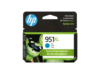 HP 951XL High Yield Cyan Original Ink Cartridge (CN046AL) — HP product image