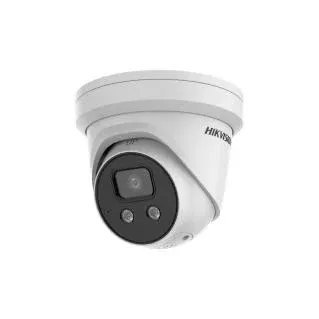 Hikvision DS-2CD3326G2-ISU/SL 2 MP AcuSense Strobe Light and Audible Warning Fixed Turret Network Camera