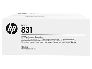 HP 831 Latex Maintenance Cartridge (CZ681A) — HP product image