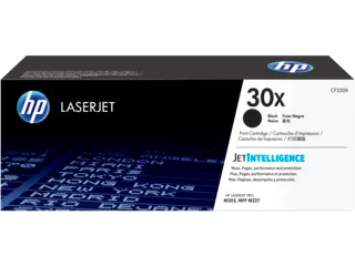HP 30X High Yield Black Original LaserJet Toner Cartridge (CF230X) — HP product image