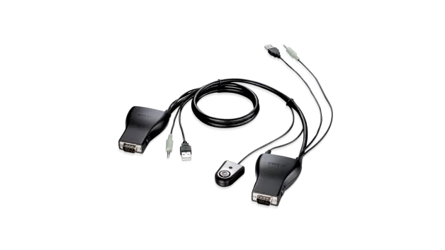 D-Link 2-Port USB KVM Switch with Audio Support KVM-222 product image