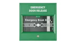 Hikvision DS-K7PEB/Green Exit & Emergency Button