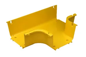 CommScope FGS-MHRT-B | FiberGuide Horizontal T, 4x6in, Yellow