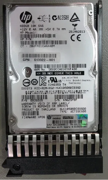 HPE AW611A 600GB SAS Hard Drive