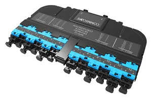 CommScope 760239367 | EHD ULL Multimode OM4 MPO-12 distribution module, 24LC to 2x12f MPOs pinned, dust plugs