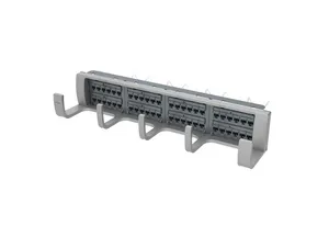 CommScope 760117366 | SYSTIMAX 360 GigaSPEED XL PATCHMAX GS3 Category 6 U/UTP Patch Panel, 2U, 48 port, silver