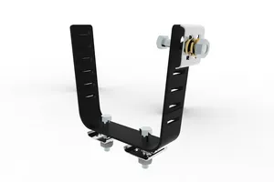 CommScope FGS-HIFC-A | FiberGuide IFC Tie Down Bracket, 4x4in, Black
