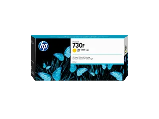 HP 730F 300-ml Yellow DesignJet Ink Cartridge (1XB25A) — HP product image