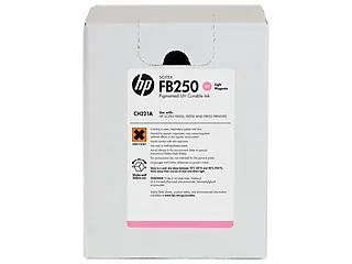 HP FB250 3-liter Light Magenta Scitex Ink (CH221A) — HP product image