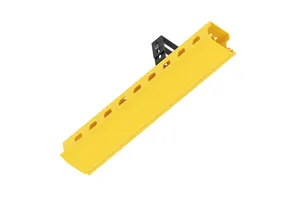 CommScope FGS-KTW1-JA | FiberGuide Vertical Duct Kit with 1.5in Slot Spacing and Hinged Cover, 2x2in, Yellow