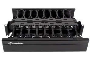 CommScope 760128850 | Horizontal Trough Kit, 19 ih rack mountable, double sided, 2 RU
