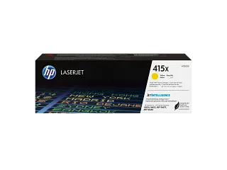 HP 415X High Yield Yellow Original LaserJet Toner Cartridge (W2032X) — HP product image
