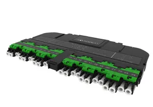 CommScope 760238001 | EHD LL Singlemode MPO-12 distribution module, 24LC to 2x12f MPOs pinned, dust plugs