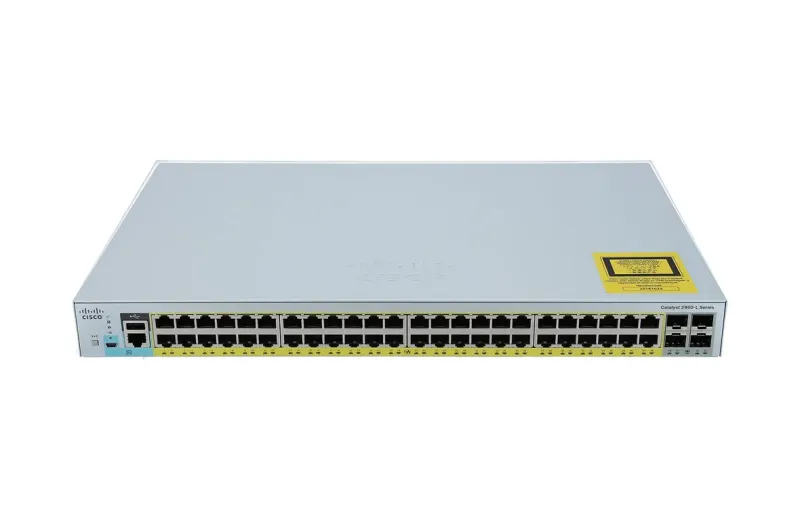 Cisco WS-C2960L-48TQ-LL 48-Port Ethernet Switch