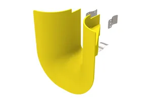 CommScope FGS-MTRM-DS | FiberGuide Vertical Trumpet Flare Kit, 2x4 in, Yellow