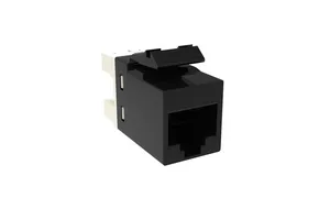 CommScope 1375055-2 | SL-Series Modular Jack, RJ45, Cat6 Unshielded, Black