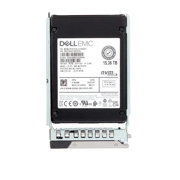 Dell 182NW 15.36TB NVMe SSD