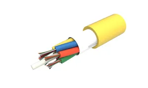 CommScope 760256142 | Fiber Indoor/outdoor Cable, Low Smoke Zero Halogen / 72 fiber Microsheath,, Gel-free, Singlemode , Meters jacket marking, Black jacket color, B2ca flame rating