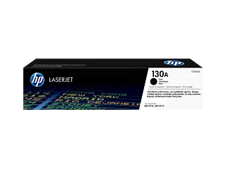 HP 130A Black Original LaserJet Toner Cartridge (CF350AB) — HP product image