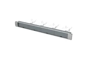 CommScope 760155739 | SYSTIMAX 360 GigaSPEED X10D and GigaSPEED XL Unshielded Panel Kit, 1U, Silver